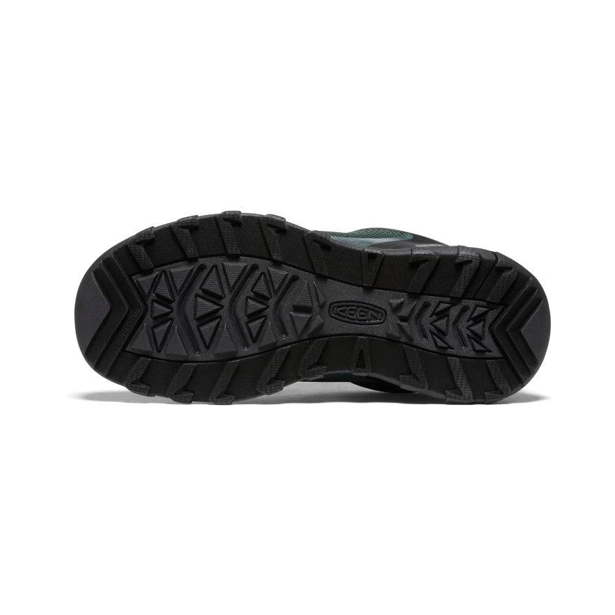 Keen Big Kids' Wanduro Waterproof Shoe | Black/Greener Pastures 8 Keen Big Kids' Wanduro Waterproof Shoe | Black/Greener Pastures - Image 6