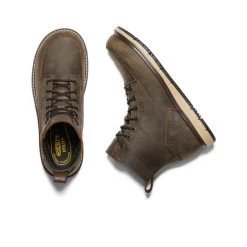 Keen Men's San Jose 6" Waterproof Boot (Aluminum Toe) | Cascade Brown/Black -Step Style Shop 6fe5f5705f20f0aac572c73b0553bf5a30f3a42a