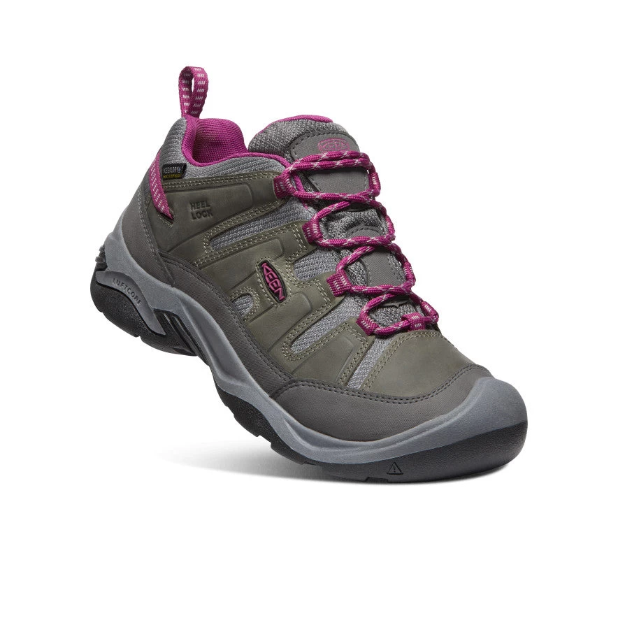Keen Women's Circadia Waterproof Shoe | Steel Grey/Boysenberry 5 Keen Women's Circadia Waterproof Shoe | Steel Grey/Boysenberry - Image 3