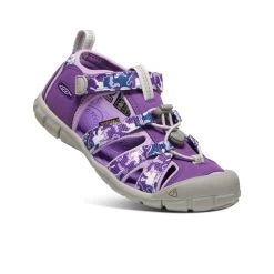 Keen Big Kids' Seacamp II CNX | Camo/Tillandsia Purple -Step Style Shop 74581e80f6610cbab856192992a426c8d71afdab