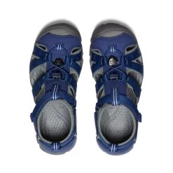 Keen Big Kids' Seacamp II CNX | Blue Depths/Gargoyle -Step Style Shop 7668156327e7e12c77f8e3c74eae4bda720378ab
