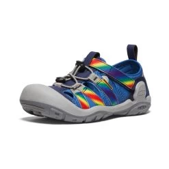 Keen Big Kids' Knotch Creek | Bright Cobalt/Rainbow Tie Dye -Step Style Shop 7d933b759aab2e0cab1a198f91fb92e466e1b65a