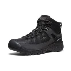 Keen Men's Targhee III Waterproof Mid | Triple Black -Step Style Shop 7f06a4a6b210e30a68fa1bd8d060cf4778ece839