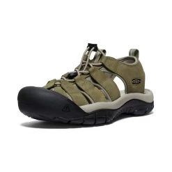 Keen Men's Newport Leather | Martini Olive/Brindle -Step Style Shop 844489b581b68519d3cea2c1dcb770f7b0436213