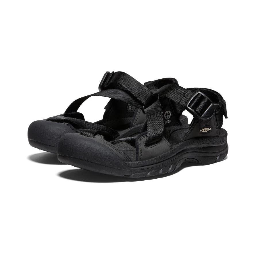 Keen Men's Zerraport II Sandal | Black/Black 4 Keen Men's Zerraport II Sandal | Black/Black - Image 2