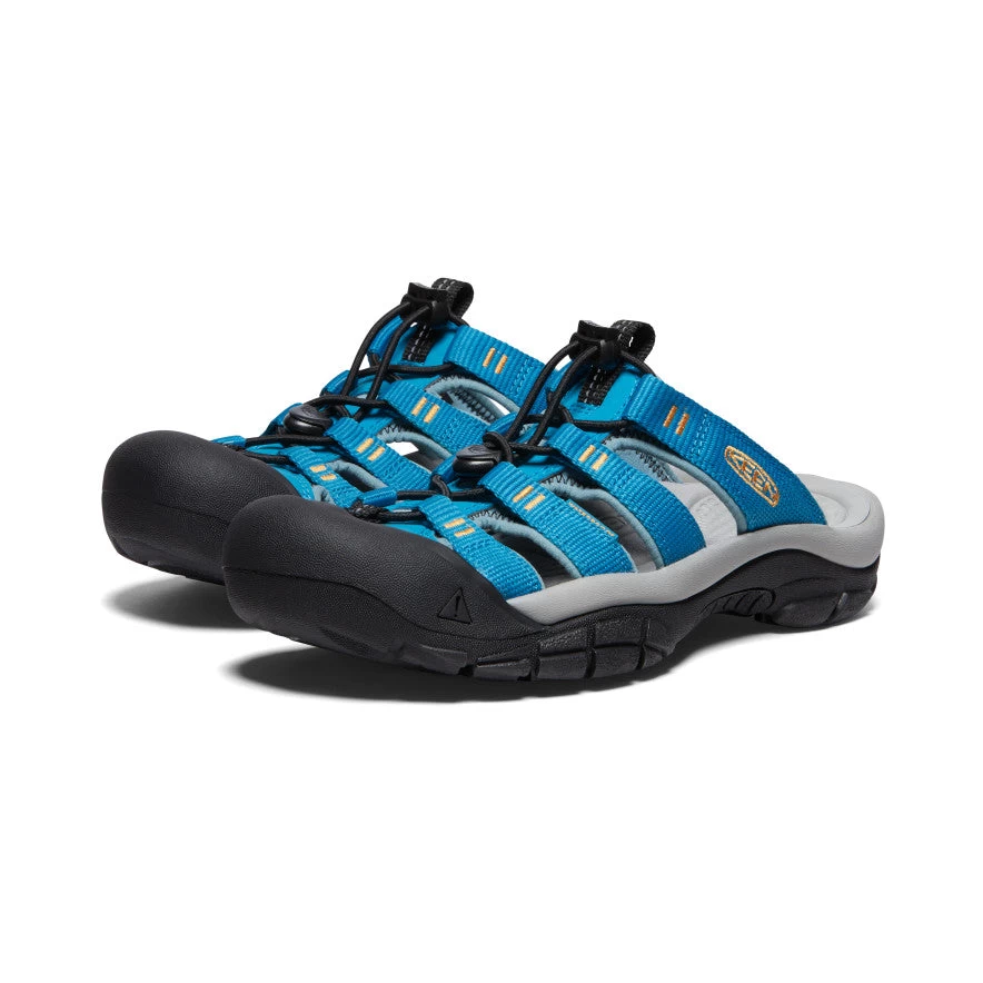 Keen Women's Newport Slide | Fjord Blue/Iceland Poppy 4 Keen Women's Newport Slide | Fjord Blue/Iceland Poppy - Image 2