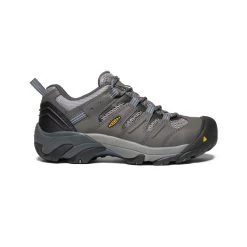 Keen Men's Lansing Low (Steel Toe) | Magnet/Majolica Blue
