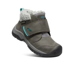 Keen Little Kids' Kootenay IV Waterproof Boot | Steel Grey/Porcelain -Step Style Shop 933eba16c7e06a05dcbfd92339472c3a7669b3da