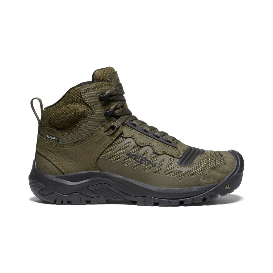 Keen Men's Reno KBF Waterproof Mid (Soft Toe) | Dark Olive/Black 3 Keen Men's Reno KBF Waterproof Mid (Soft Toe) | Dark Olive/Black