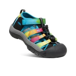 Keen Little Kids' Newport H2 | Rainbow Tie Dye -Step Style Shop 97fa6ac964b640edc09d5b23486c0234220066c1
