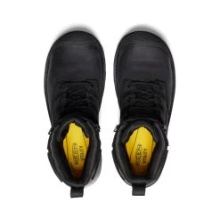 Keen Men's Camden 6" Waterproof Boot (Carbon-Fiber Toe) | Black/Black -Step Style Shop 984f34b34aa9cd58a5e1a6d2ad2bafb6d52cd7b5