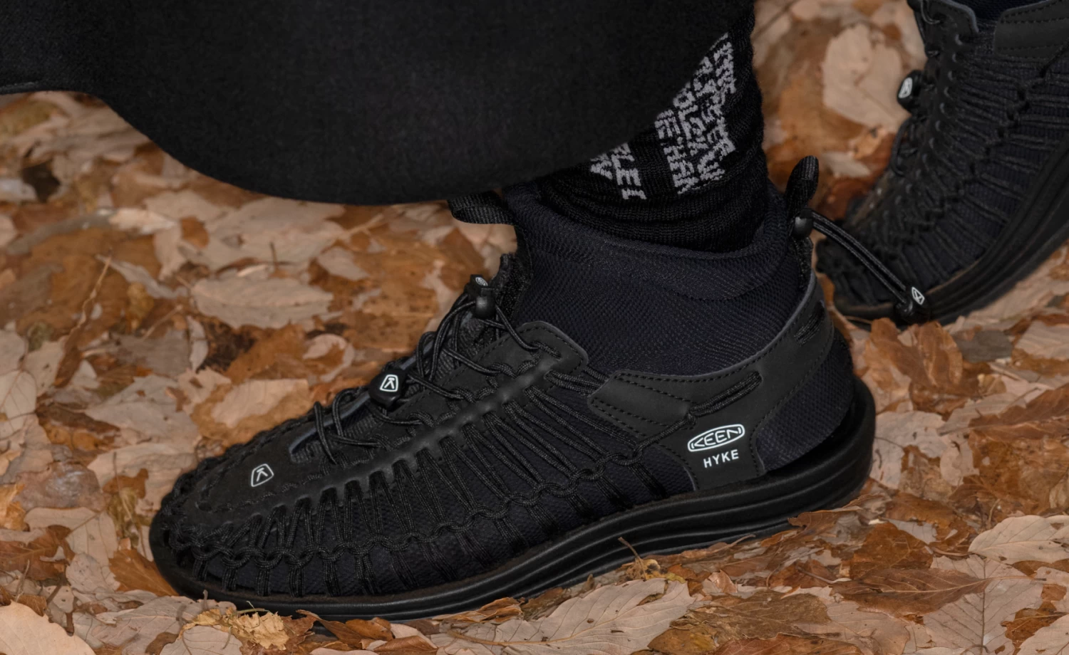 Keen Men's UNEEK High Top X HYKE | Hyke Black 9 Keen Men's UNEEK High Top X HYKE | Hyke Black - Image 7