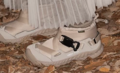 Keen Women's Hoodzerra NXIS Waterproof Boot X HYKE | HYKE Timberwolf -Step Style Shop Lifestyle1womens 1027980