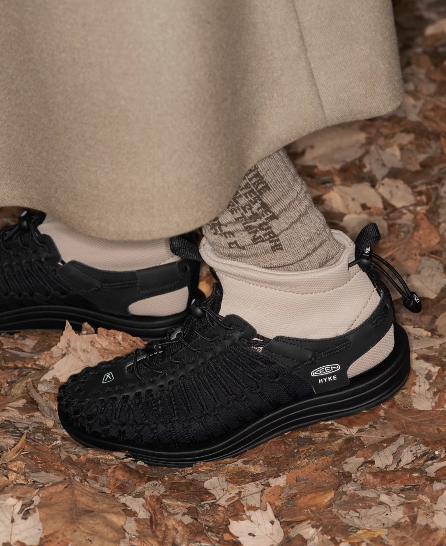 Keen Men's UNEEK High Top X HYKE | Hyke Black 11 Keen Men's UNEEK High Top X HYKE | Hyke Black - Image 9