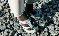 Keen Men's Shanti Arts Clog X PG&AK | Silver Birch/Blue Depths -Step Style Shop MShantiArts1027136LifestylePDPDoublewide