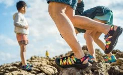 Keen Men's Newport X Outdoor Afro | Groovy Orange/Navy -Step Style Shop Retro TieDye M PDP Lifestyle 1 deca0b10 32ce 471e 80e4 55ac5bcdd849