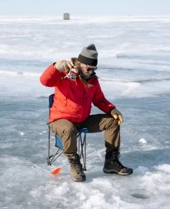 Keen Men's Revel IV High Polar Waterproof Boot | Magnet/Red Carpet -Step Style Shop Revel1023619PDPLifestyle2 75a949d7 b4e3 4e31 88c1 fd70d7ed9081