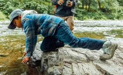 Keen Big Kids' Ridge Flex Waterproof Boot | Grey/Blue Tint 13 Keen Big Kids' Ridge Flex Waterproof Boot | Grey/Blue Tint -Step Style Shop RidgeFlexPDPLifestyle1Kids 3