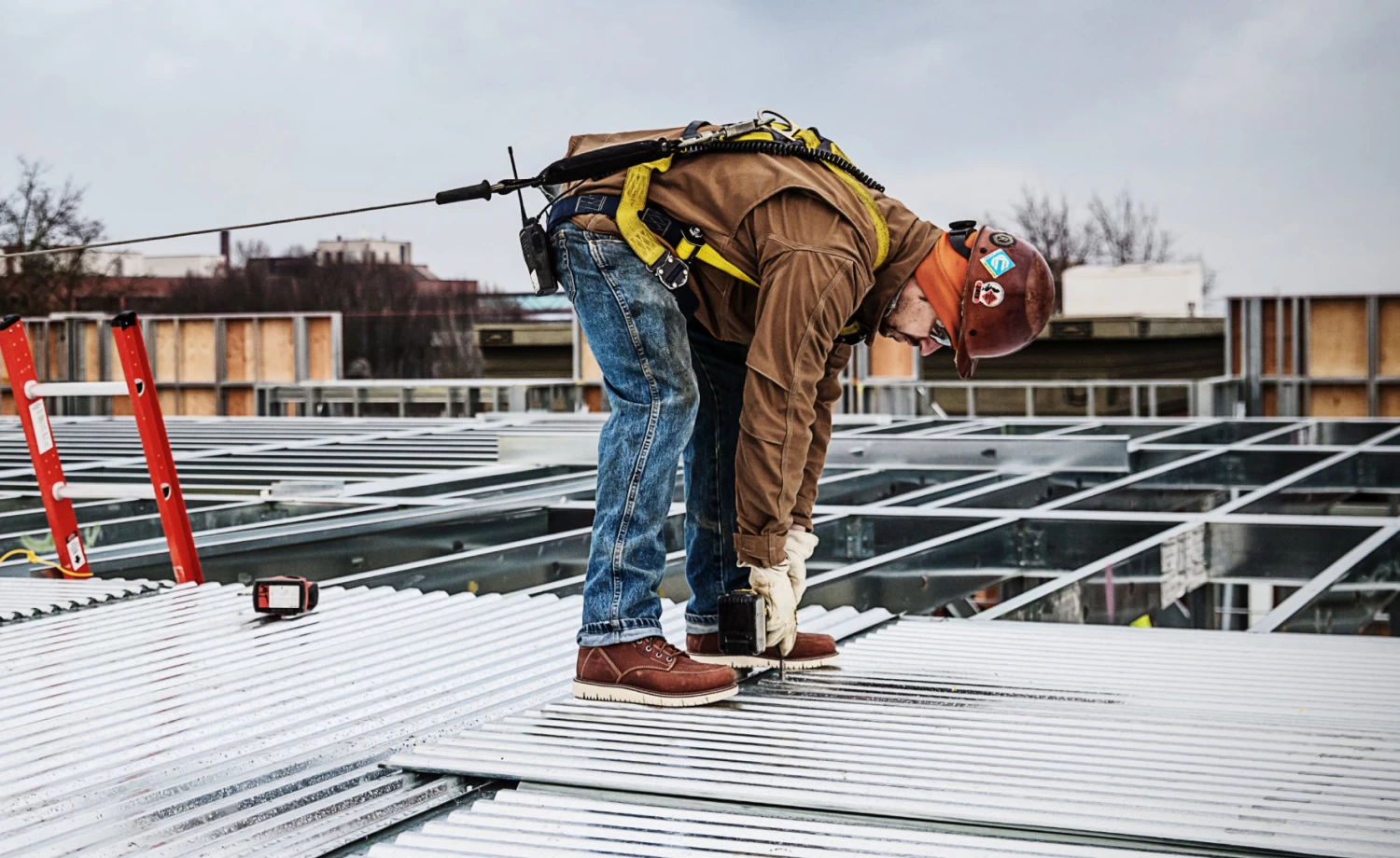Keen Men's San Jose 6" Boot (Soft Toe) | Gingerbread/Off White 7 Keen Men's San Jose 6" Boot (Soft Toe) | Gingerbread/Off White - Image 5