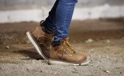 Keen Women's Cincinnati 6" Waterproof Boot (Carbon-Fiber Toe) | Belgian/Sandshell -Step Style Shop SDD 505 PDP Cincinnati 1023224 Top Image