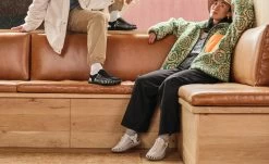 Keen Women's UNEEK Sneaker | Sea Moss/Tangerine -Step Style Shop WUNEEKOGLifestylePDPDoublewide 1