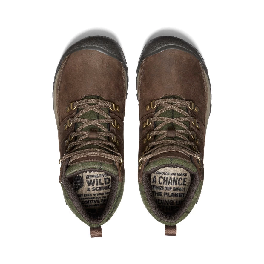 Keen Women's Kaci III Winter Waterproof Boot | Dark Earth/Green Plaid 6 Keen Women's Kaci III Winter Waterproof Boot | Dark Earth/Green Plaid - Image 4