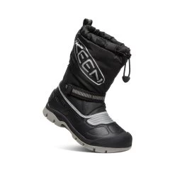 Keen Big Kids' Snow Troll Waterproof Boot | Black/Silver -Step Style Shop a8d75339294b72cca2eac78bd9b49bfc1d2b2b82