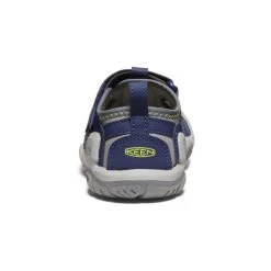 Keen Little Kids' Knotch Creek | Steel Grey/Blue Depths -Step Style Shop ab3714f8d48189f990f3957c5971f5333c59f63a