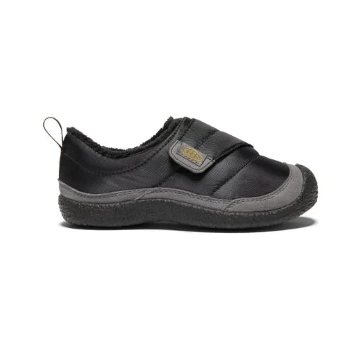 Keen Little Kids' Howser Wrap | Black/Steel Grey -Step Style Shop b10287671f1dcb8f38d145851ebdbaa580bdf182