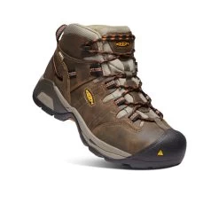 Keen Men's Detroit XT Waterproof Boot (Soft Toe) | Black Olive/Leather Brown -Step Style Shop b39ffe18369a9d1cb4dfd4d3541b73b3aa6303b0