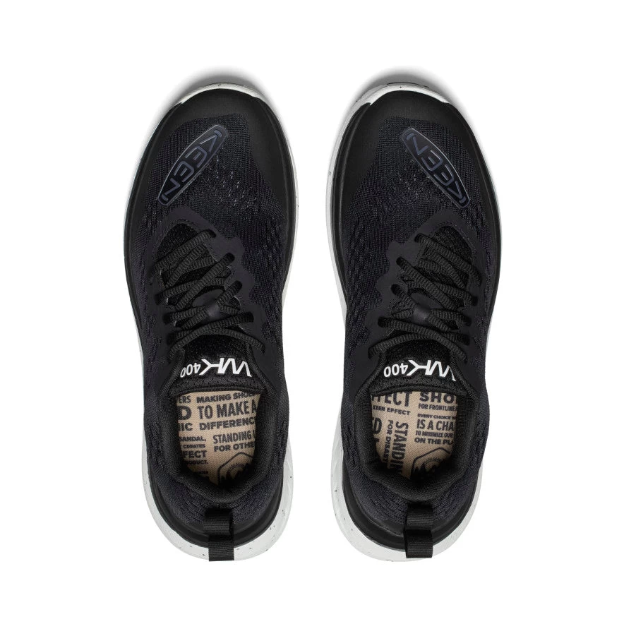 Keen Men's WK400 Walking Shoe | Black/White 6 Keen Men's WK400 Walking Shoe | Black/White - Image 4
