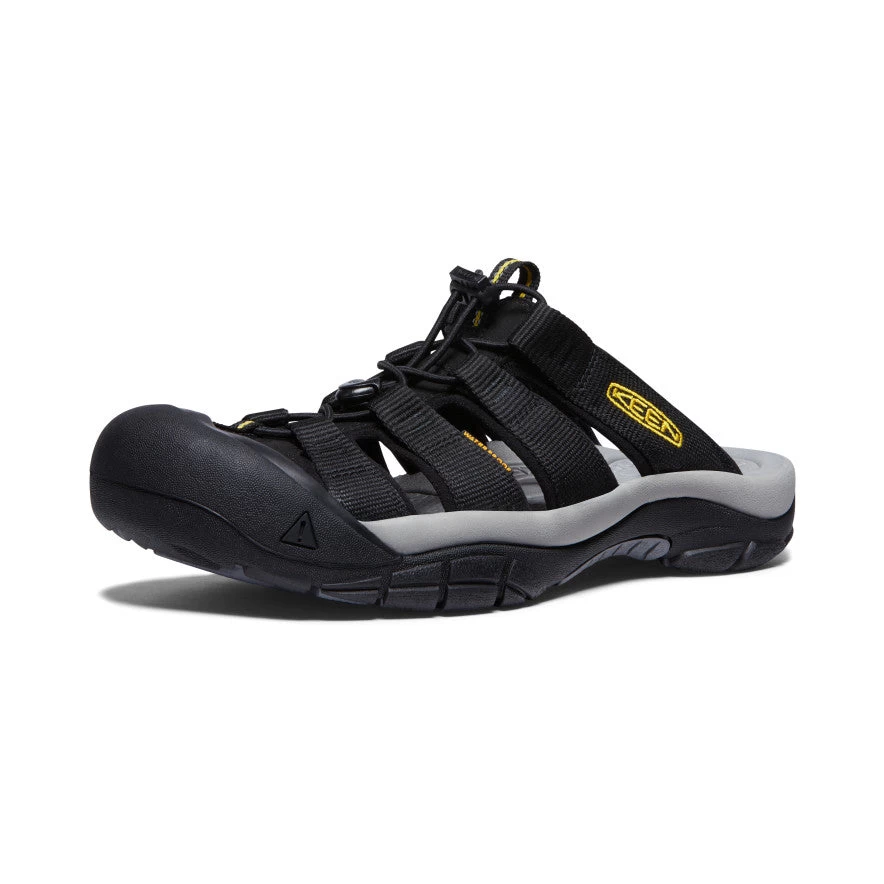 Men's Newport Slide | Black/KEEN Yellow 5 Men's Newport Slide | Black/KEEN Yellow - Image 3
