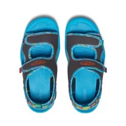 Keen Big Kids' Knotch Creek Open-Toe | Magnet/Tie Dye -Step Style Shop b887c26d349658ab442d7b28f44f25f27bdb6758