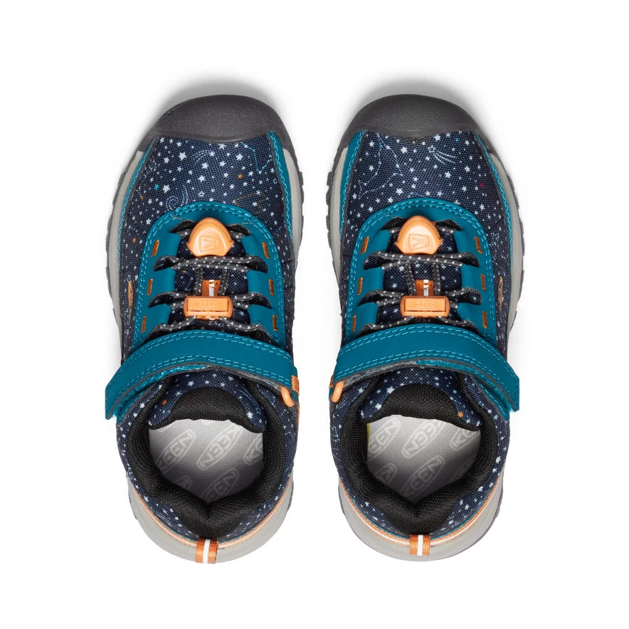 Keen Little Kids' Targhee Sport Vent Shoe | Deep Lagoon/Tangerine 6 Keen Little Kids' Targhee Sport Vent Shoe | Deep Lagoon/Tangerine - Image 4