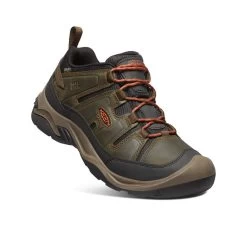 Keen Men's Circadia Waterproof Shoe | Black Olive/Potters Clay -Step Style Shop ba0271c3a1fa1cc27057351556438c8a9bb94e49