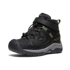 Keen Little Kids' Targhee Waterproof Boot | Black/Campsite -Step Style Shop bd05401b1232c4a4276aa9e3fa4377ad9cd0a8b7