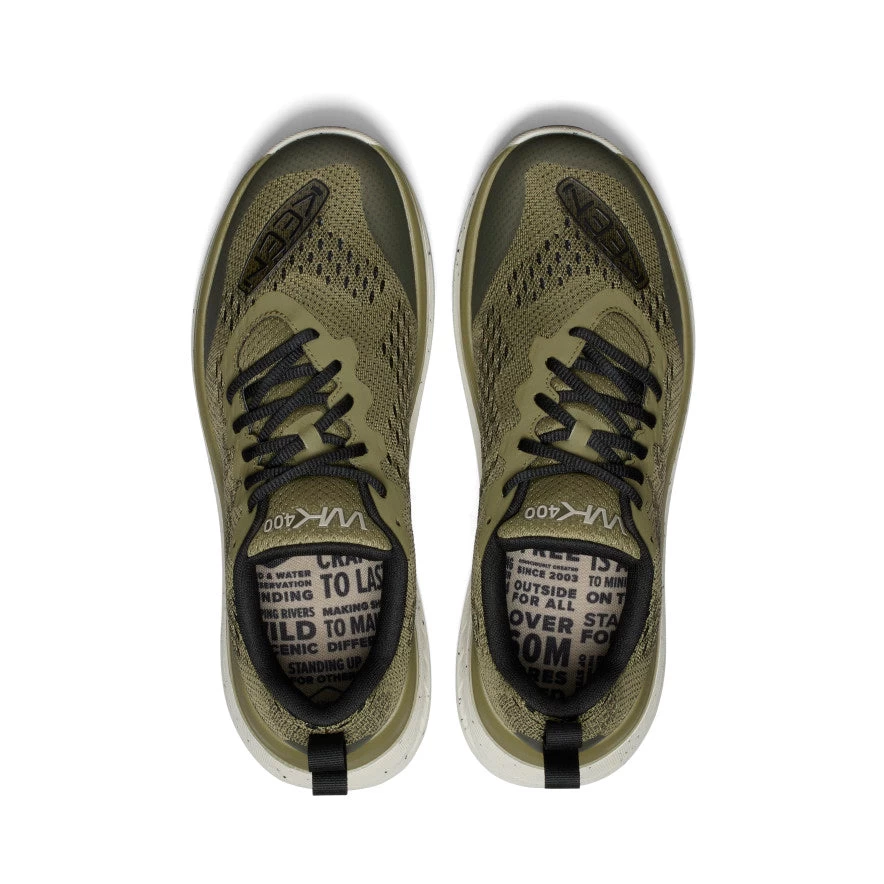 Keen Men's WK400 Walking Shoe | Martini Olive/Black 6 Keen Men's WK400 Walking Shoe | Martini Olive/Black - Image 4