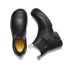 Keen Men's Juneau Romeo Waterproof Boot (Carbon-Fiber Toe) | Black/Black -Step Style Shop bf11181f2dd24984f502b9de302f21d6ca4875a2