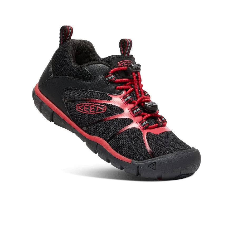 Keen Little Kids' Chandler 2 CNX Sneaker | Black/Red Carpet 5 Keen Little Kids' Chandler 2 CNX Sneaker | Black/Red Carpet - Image 3