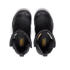 Keen Little Kids' Puffrider Waterproof Winter Boot | Black/Steel Grey -Step Style Shop c17d64e4555a11bb4fe76f239058e355b640c41e