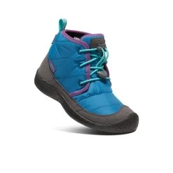 Keen Big Kids' Howser II Waterproof Chukka | Mykonos Blue/Atlantis -Step Style Shop c5810baa289926dd3e1b7dfea6e1080d0b814b86