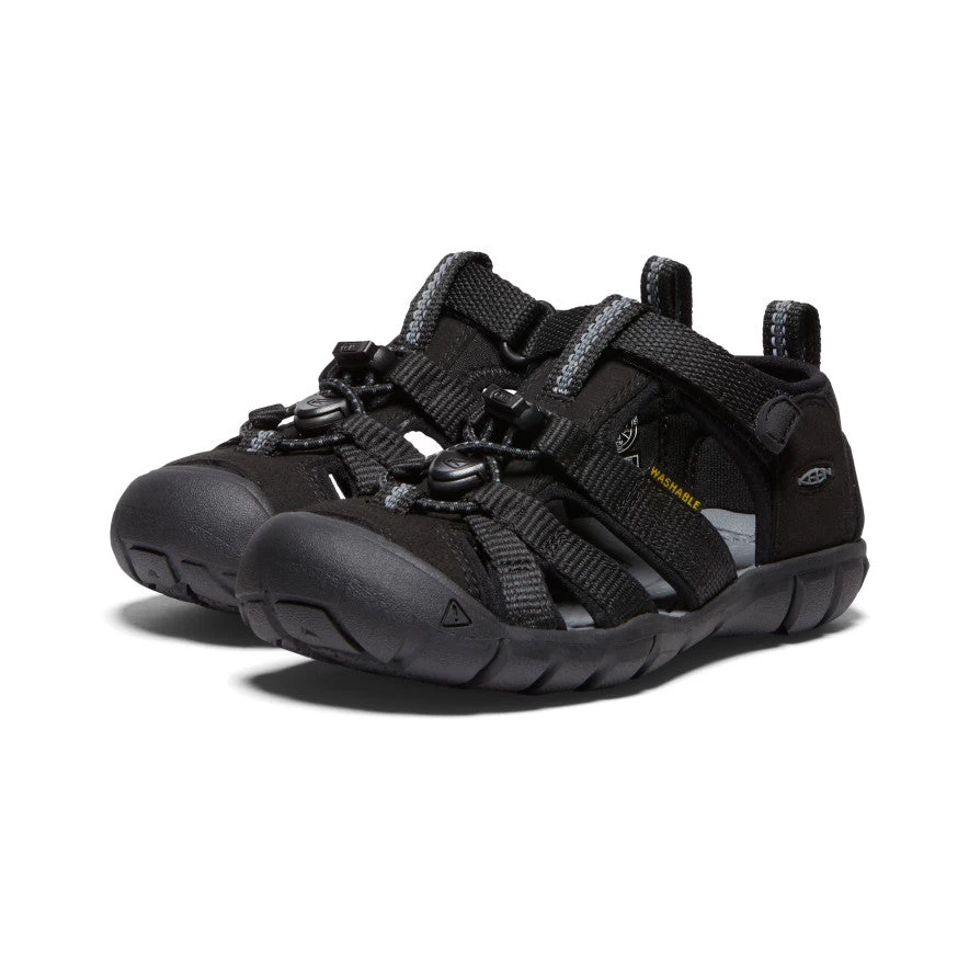 Keen Little Kids' Seacamp II CNX | Black/Grey 4 Keen Little Kids' Seacamp II CNX | Black/Grey - Image 2