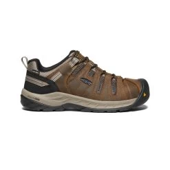 Keen Men's Flint II Waterproof (Steel Toe) | Cascade Brown/Orion Blue