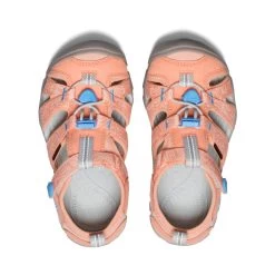 Keen Little Kids' Seacamp II CNX | Papaya Punch/Marina -Step Style Shop d2c650b676a3159b4002244d1b16dd003494baaf