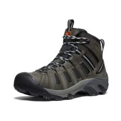 Keen Men's Voyageur Mid | Steel Grey/Scarlet Ibis -Step Style Shop d614023a4737c02a3f22b806b28a28e8889f5bd0