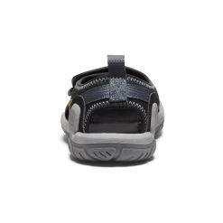 Keen Little Kids' Knotch River Open-Toe | Black/Steel Grey -Step Style Shop d61aa664cbe983290d923bdc2d2db858c05f33f1