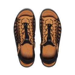 Keen Men's UNEEK II Open Toe | Black/Curry -Step Style Shop d665bc8d26569550632dfc592453de4dc5114884