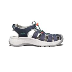 Keen Women's Astoria West Sandal | Navy/Beveled Glass