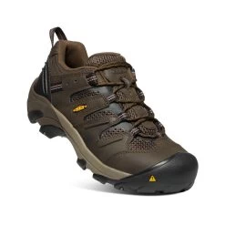 Keen Men's Lansing Low (Steel Toe) | Cascade Brown/Fired Brick -Step Style Shop d7106b3de3e2c2d613484e4b51d49bfdcd3e1b72