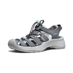 Keen Women's Astoria West Leather Sandal | Magnet/Vapor -Step Style Shop d9a121d1dcef8963d71065989b26a6822c8c9e13